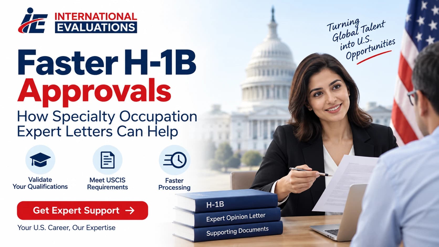 H-1B specialty occupation expert opinion letters with professional consultation and supporting documents.