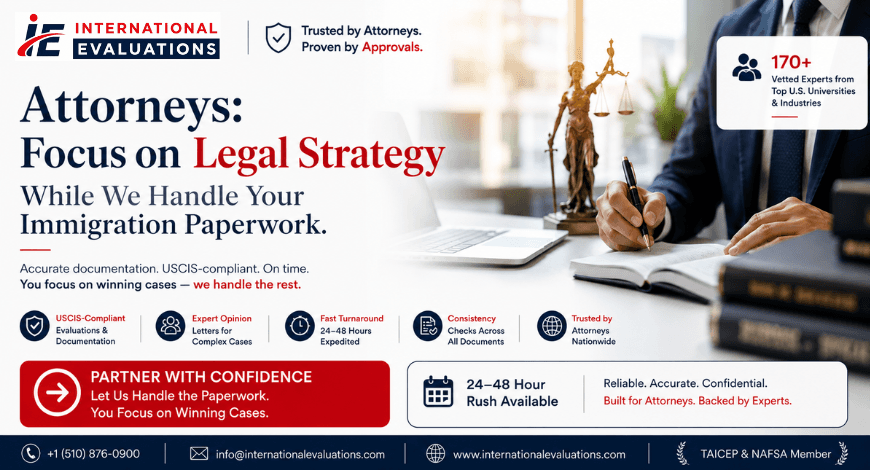 Attorneys: Focus on Legal Strategy While We Handle Your Immigration Paperwork