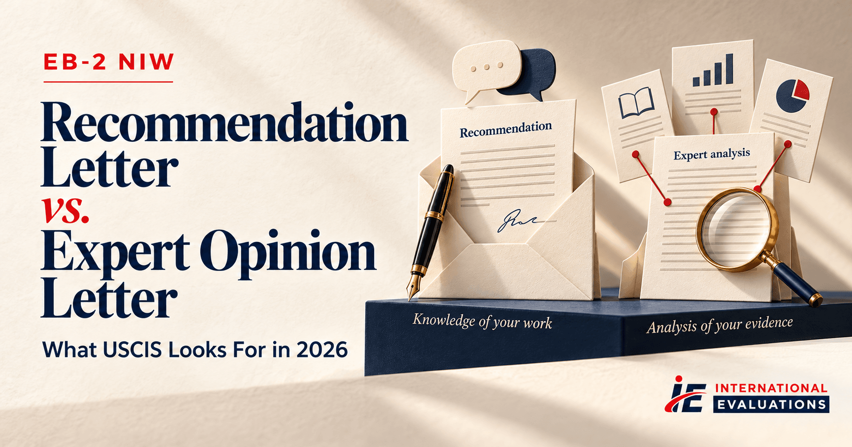 NIW Recommendation Letter vs. Expert Opinion Letter: What USCIS Looks For in 2026